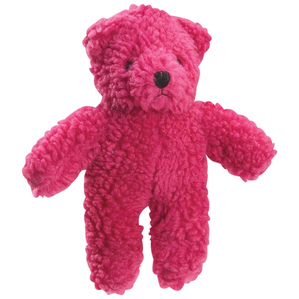 zanies berber bear 8 5in red
