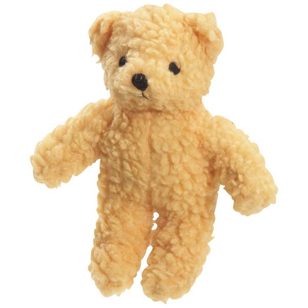 zanies berber bear 8 5in yellow