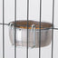 Pet Edge Stainless Steel Hanging Pet Bowl for Food and Water – Select a Size