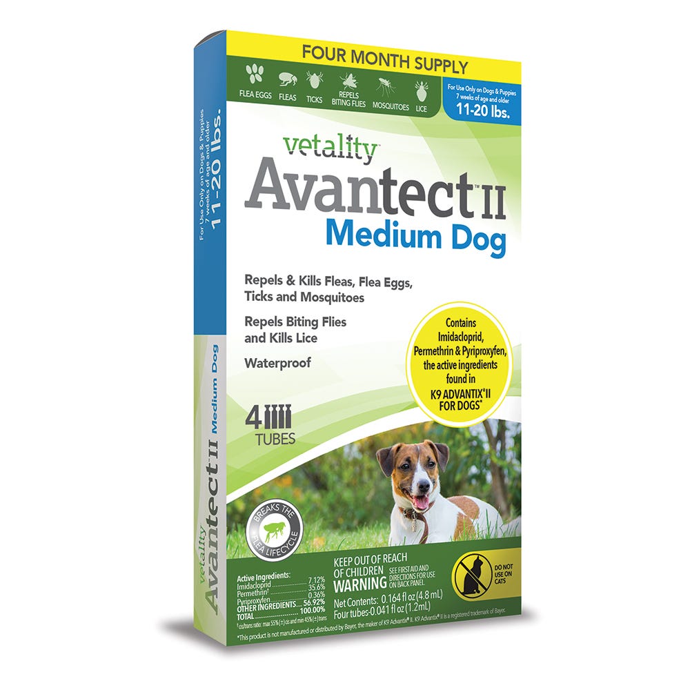 VY II Med Dog 11-20 lbs 4 ct