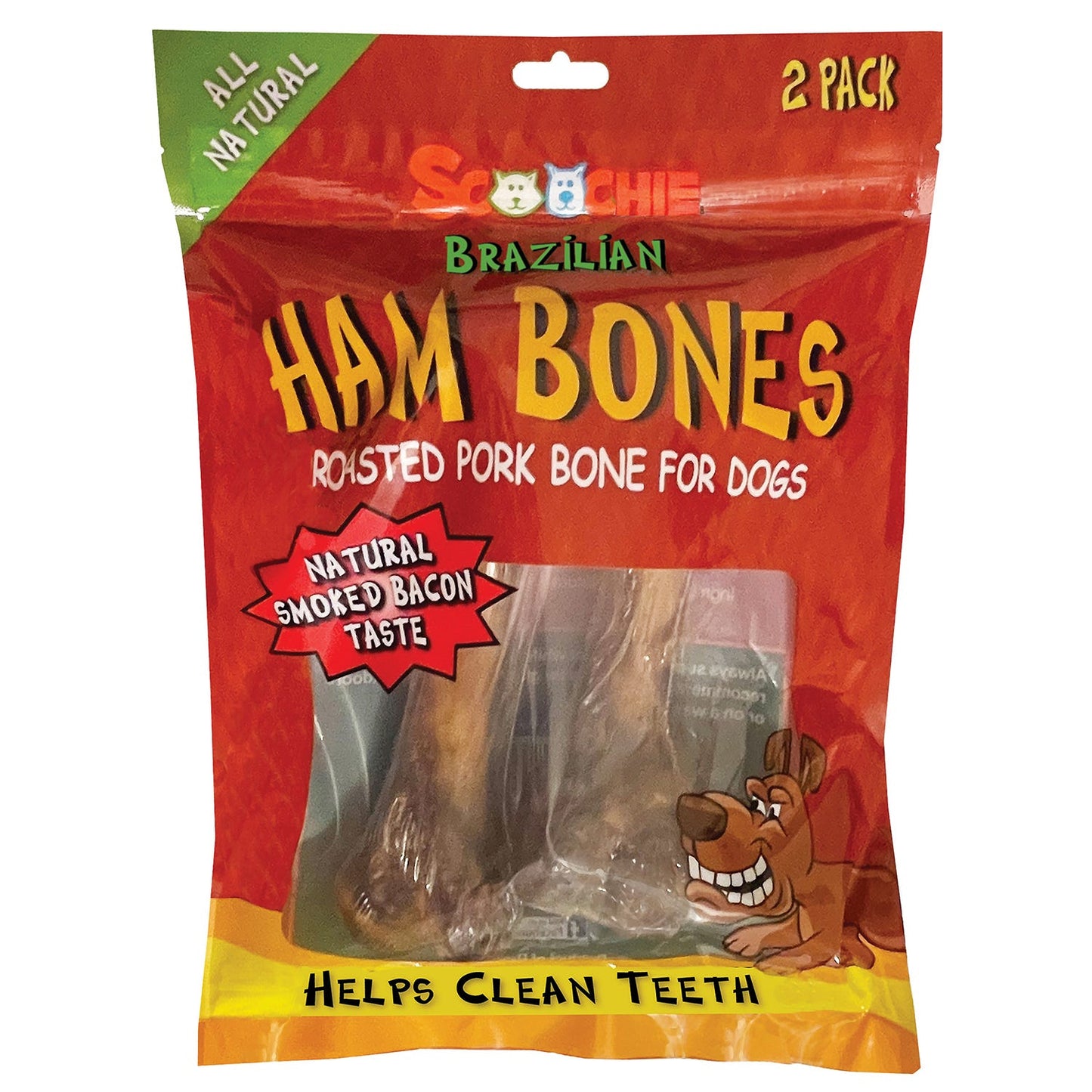 SCP Brazilian Ham Bone 7-8in 2 pack