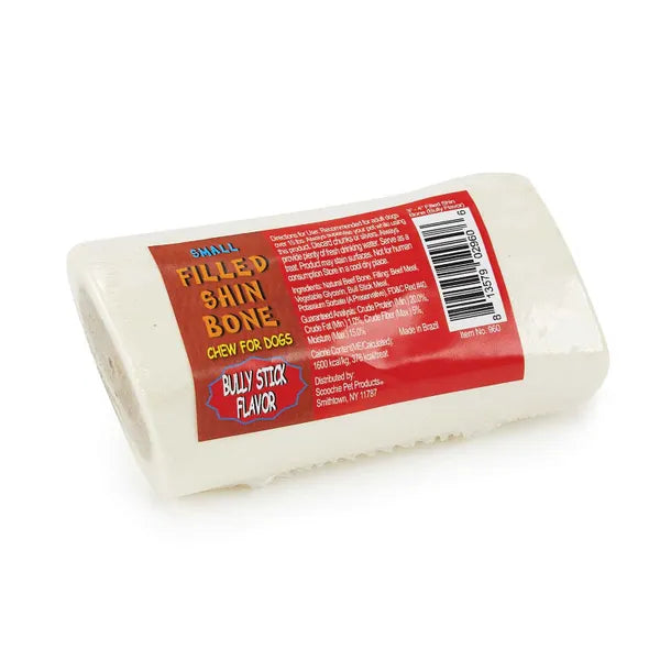 Scoochie Stuffed Bones – Dental Health Treat, Pick Size & Flavor