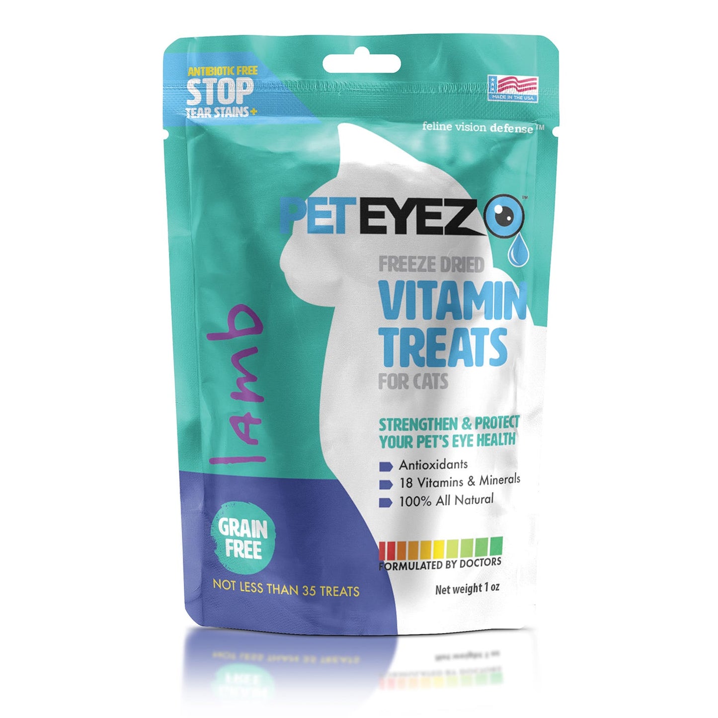 PETEYEZ Vitamin Cat Treat Lamb 1 oz