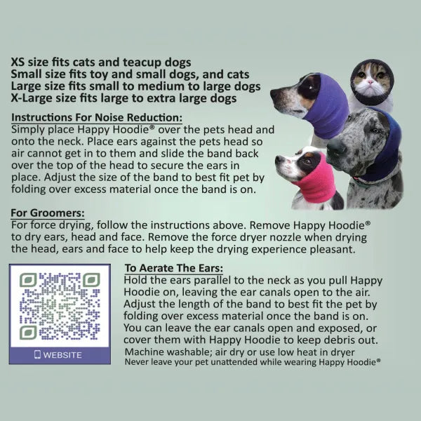 Happy Hoodie Calms + Relieves Anxiety (2-pack One Small + One Large)